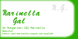 marinella gal business card